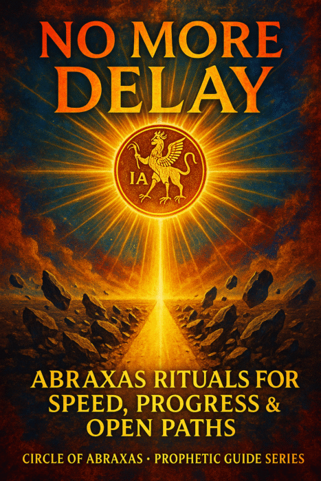 No More Delay Abraxas Rituals for Speed, Progress & Open Paths