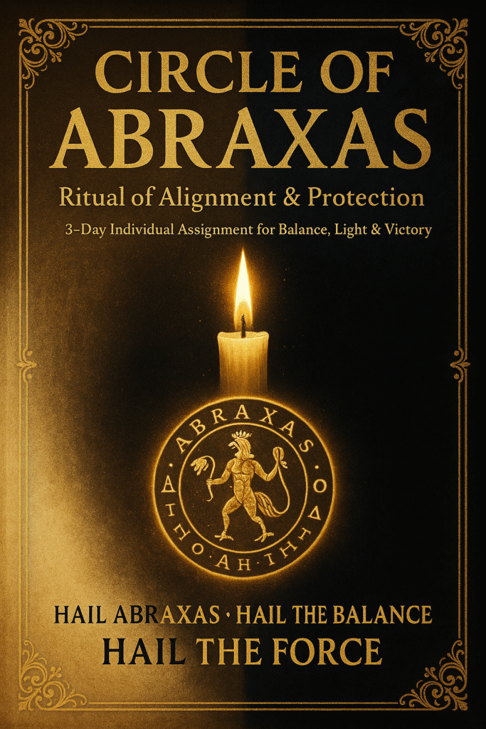 Ritual of Alignment & Protection - Circle of Abraxar – Seals, Rituals ...